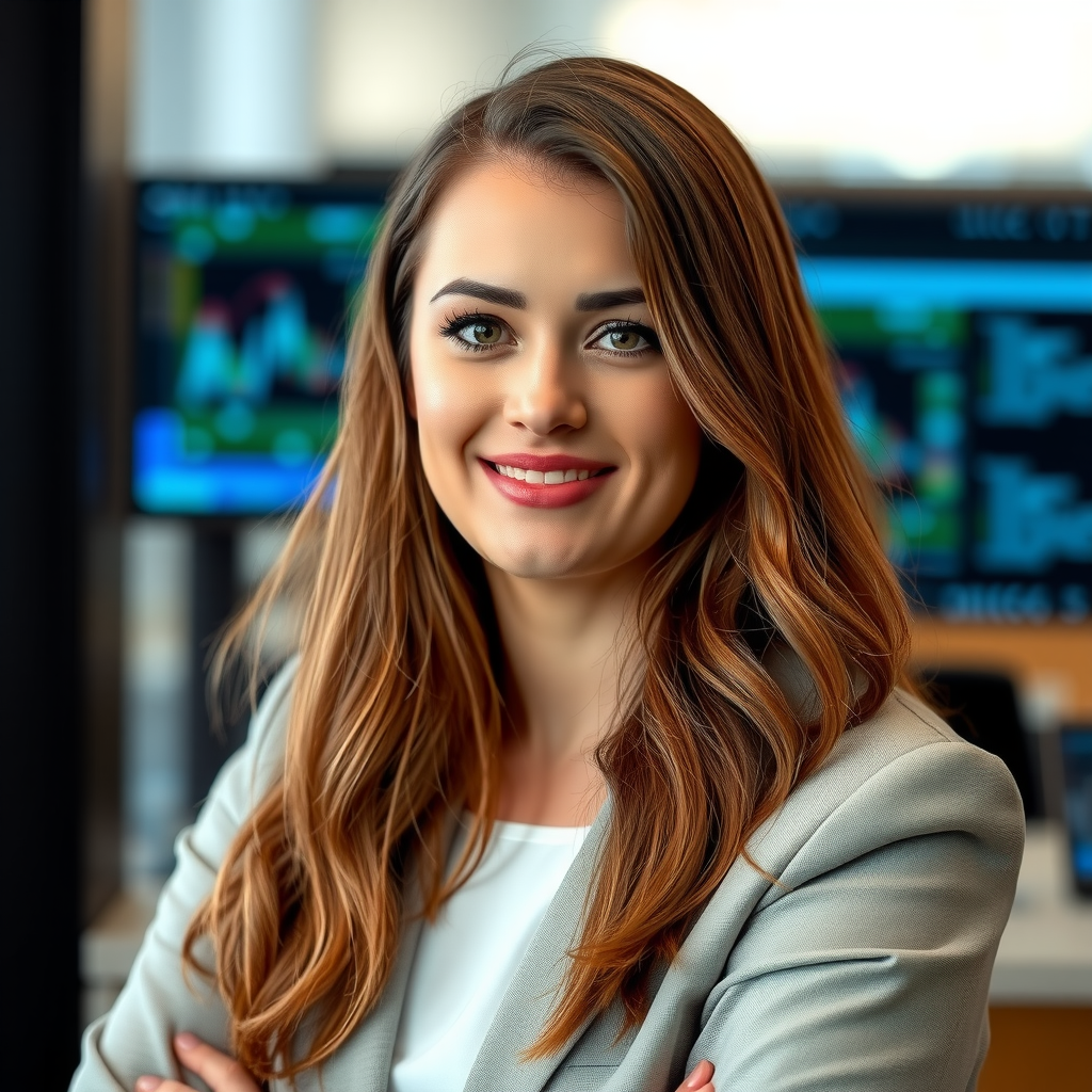 Portrait of Claire Rousseau, Emerging Technologies Analyst at adofficialverified.com, specialist in AI and modern tech trends