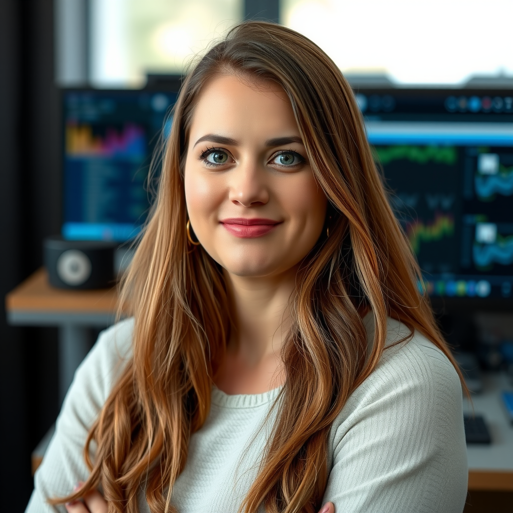 Portrait of Émilie Durand, Technical Writer and Editor at adofficialverified.com, specialist in software development content